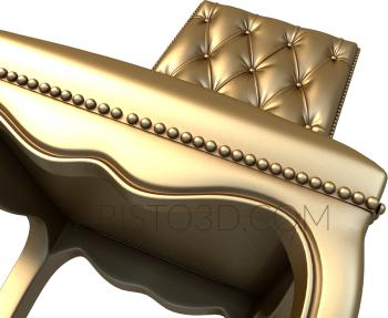 Armchairs (KRL_0127) 3D model for CNC machine
